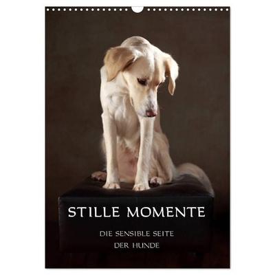 Stille Momente - Die sensible Seite der Hunde (Wandkalender 2027 DIN A3 hoch), CALVENDO Monatskalender