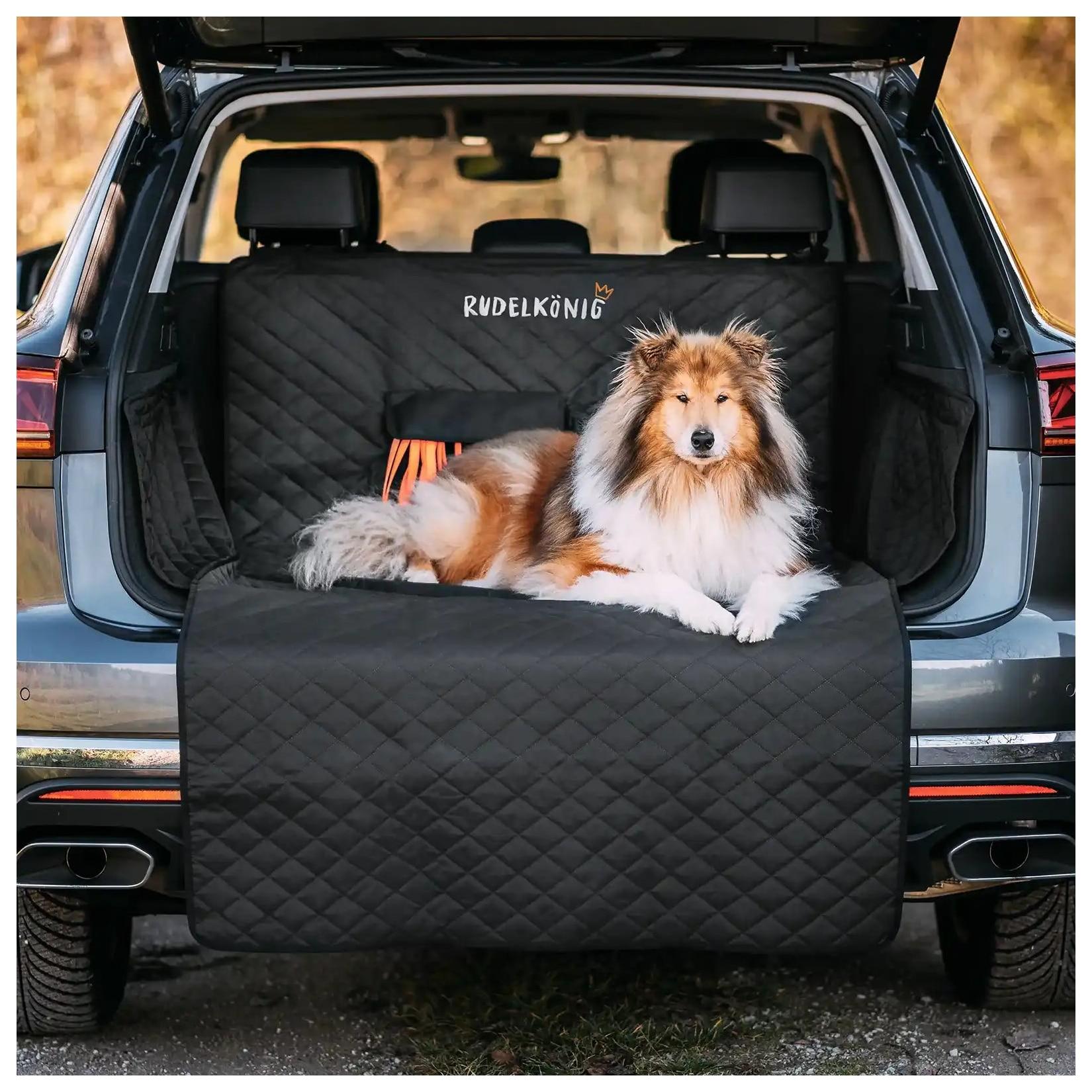 Rudelkönig Kofferraumschutz basic Autoschondecke Hundedecke mit Ladekantenschutz wasserfest robust Auto