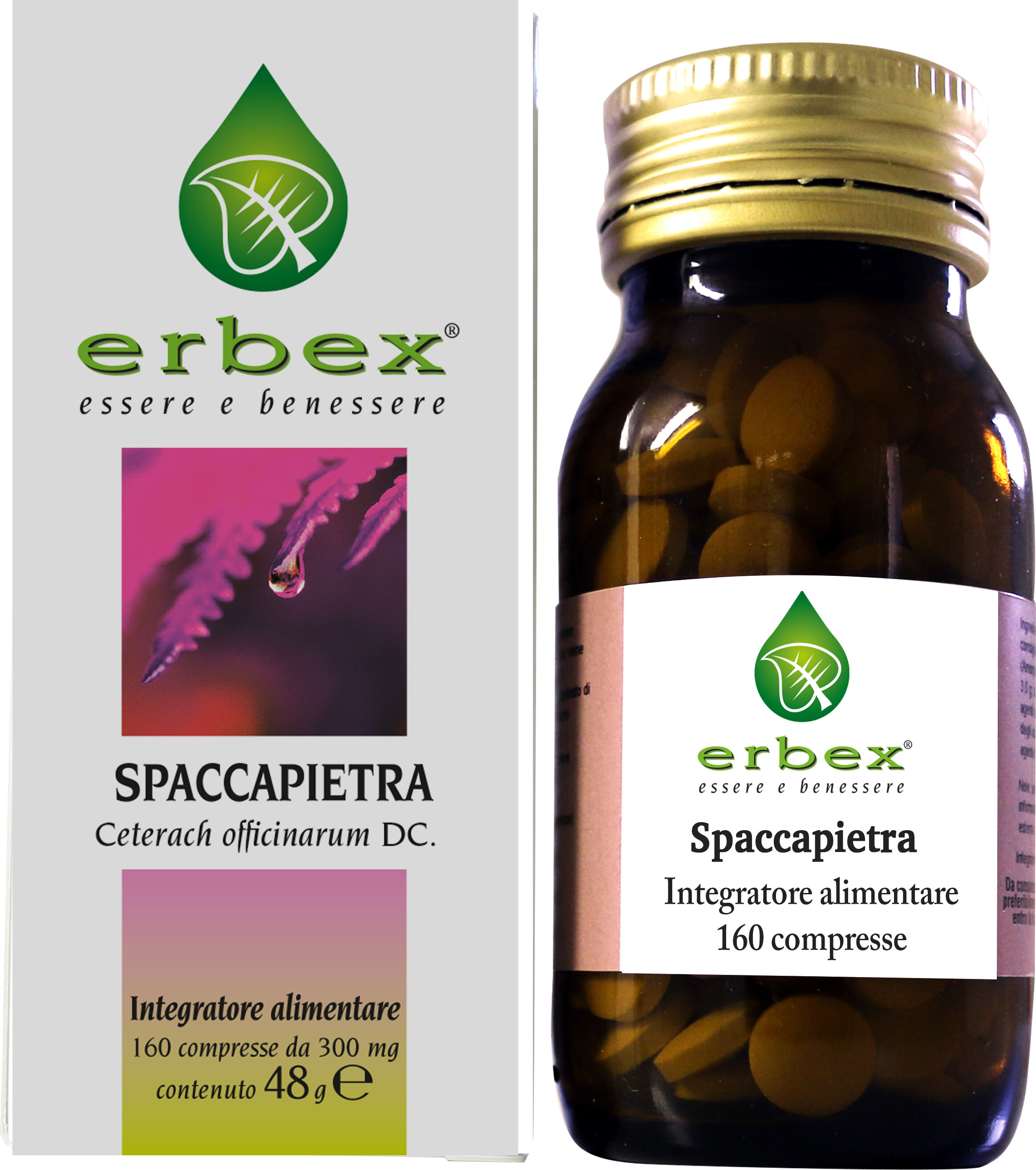 ERBEX Srl Erbex, Spaccapietra, 160 Compresse