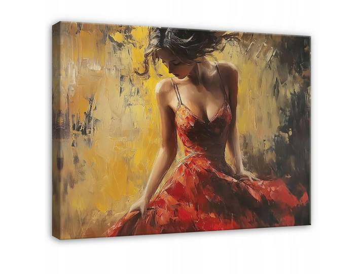 LEINWAND BILDER Frau Abstrakt Kunst Modern 60x40