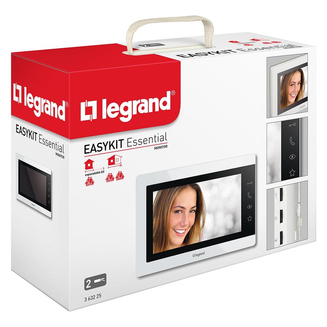 Legrand Easykit Essential Video-Innenstelle (Kabelgebunden) (363225)