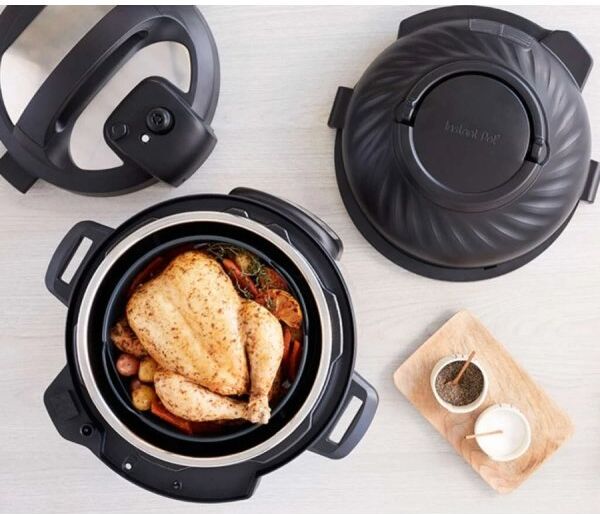 Instant Pot Duo Crisp 8+ 11-I-1 Airfryer, Rustfrit