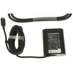 Dell 30W USB Type-C AC power (30 W), Notebook Netzteil, Schwarz
