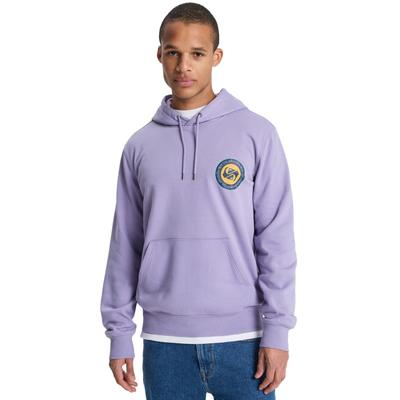 Kapuzensweatshirt QUIKSILVER "Graphic", Herren, Gr. XS, lila (daybreak), Obermaterial: 60% Baumwolle, 40% Polyester., Sweatshirts