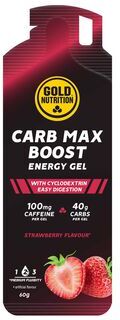GOLDNUTRITION Carb Max Boost Energy Gel 60 gr