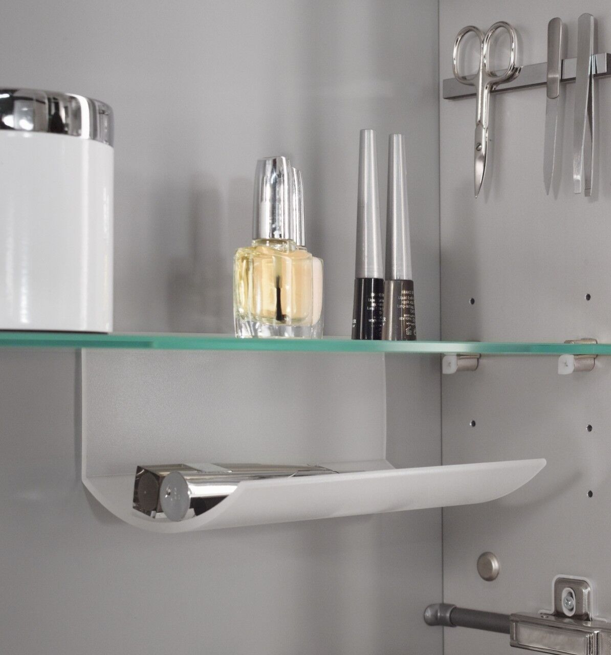 Sanipa Reflection Aluminium-Spiegelschrank ALEX 100 mit LED-Beleuchtung, AU3146L AU3146L