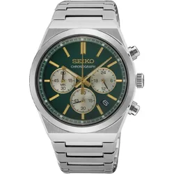 Seiko Conceptual Series Quarz-Chronograph SSB461P1 - bicolor,grün,silber - 40mm
