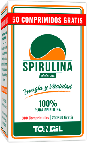 Tongil Spirulina 250Comp 300 Tablets