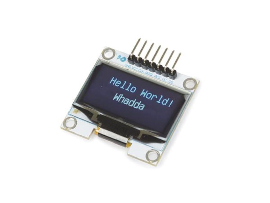 Velleman 1,3-inch OLED-display voor Arduino met SH1106-driver en SPI-interface