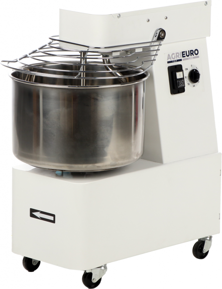 AgriEuro TOP-LINE Mixer 3000 S - Pétrin à Spirale - Capacité 24Kg