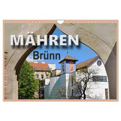 Mähren - Brünn (Wandkalender 2027 DIN A4 quer), CALVENDO Monatskalender
