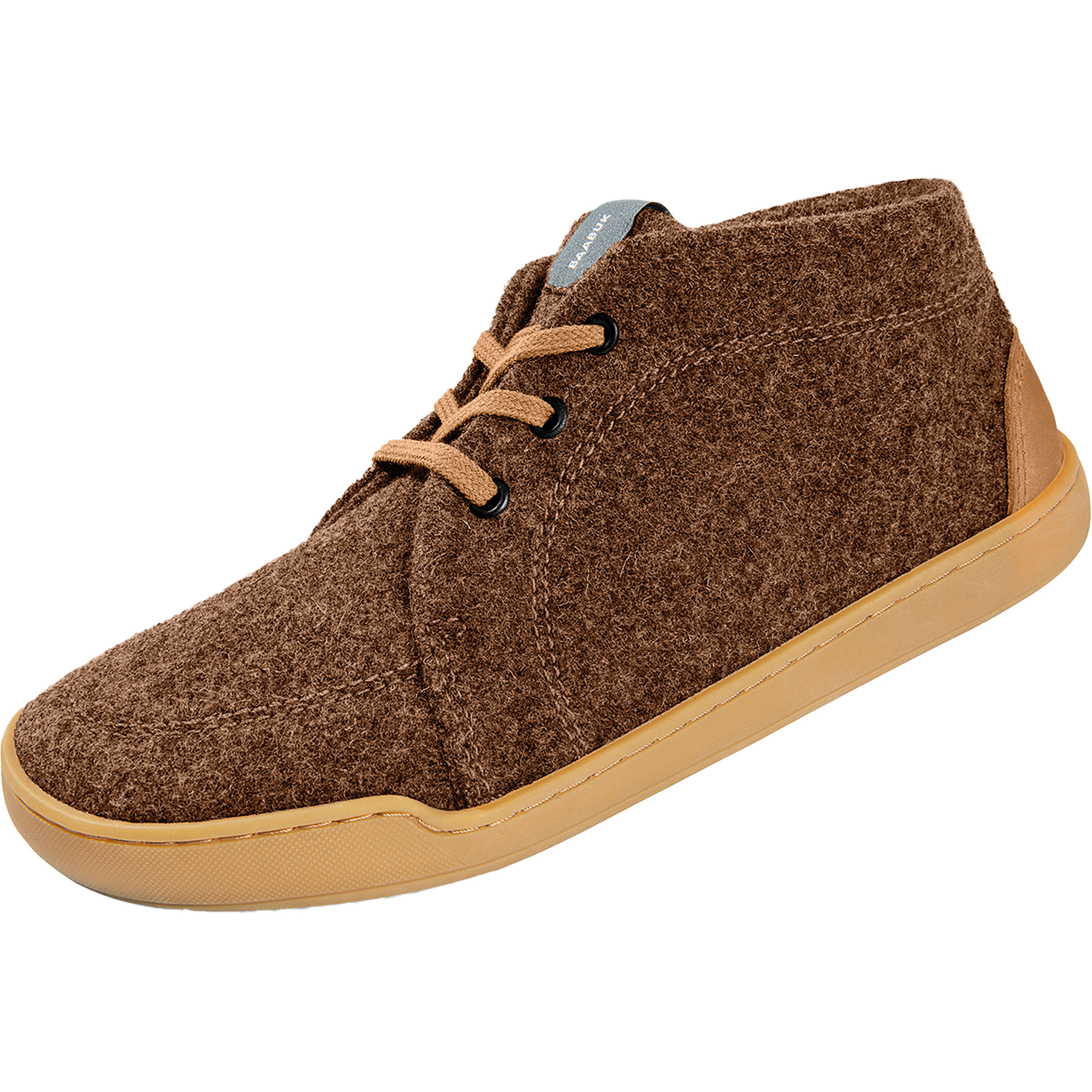 Baabuk Zero Wooler Herren Barfußschuhe braun Größe 45 Lifestyle Atmungsaktiv