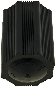 K&M Foot End Caps Schwarz