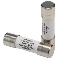 RS PRO, Sicherung, Feinsicherung Fast Acting / 30A, 1kV dc Keramik, 10 x 38mm (30 A)