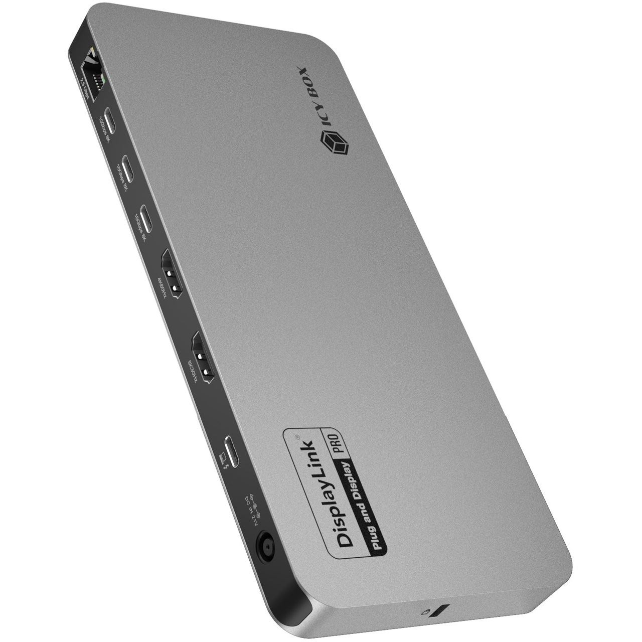 Icy Box Dockingstation 12-in-1 Diamond Dock USB 3.2 Gen2 TypC