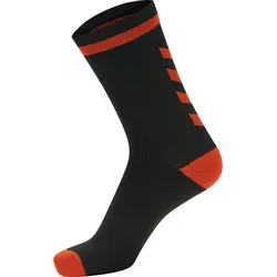 HUMMEL ELITE INDOOR SOCK LOW black/red 31-34