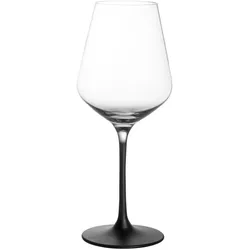Villeroy & Boch Gläserset - Weißwein Manufacture 4tlg. Kristall, Kristalloptik Schwarz