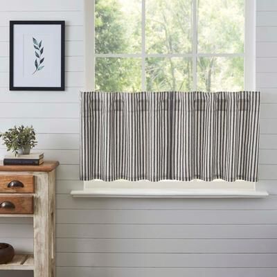 VHC Brands Ashmont Ticking Stripe Tier Set of 2 L24xW36