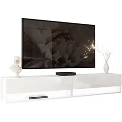 HÄNGESCHRANK TV-Möbel CALANTE 180 cm mit LED-Beleuchtung