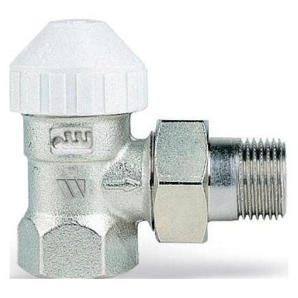 Watts Csslr Plus type 1 radiatorventil ½" vinkelløbende med ABS kappe. m30x1,5 (178D12WM)