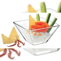Borgonovo Schale Modi 8 x 8 cm 10 cl Transparent Glas 1 Stück