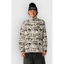 Rip Curl Sessions Polar Fleecejacke vintage white Gr. S