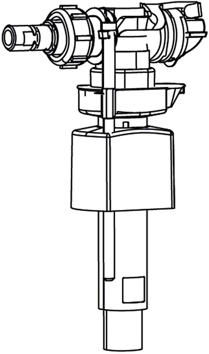 Duravit filling valve with WA 0074112000