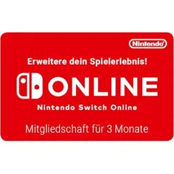 Nintendo Switch Mitgliedschaft 3 Monate 7,99 EUR