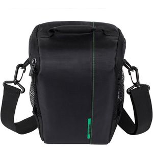 Rivacase Green Mantis 7440 Kameratasche, aus Polyester,schwarz, mit Schultergurt, für DSLR-Kameras