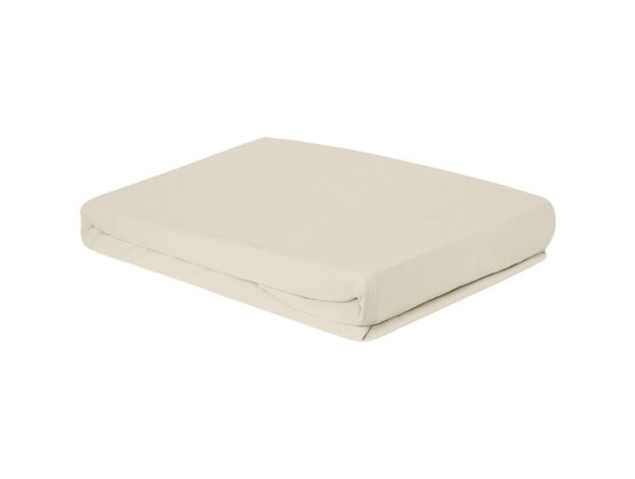Fixleintuch Pia 90x200cm beige - Material: 100% Bio-Baumwolle GOTS - Fixleintuch