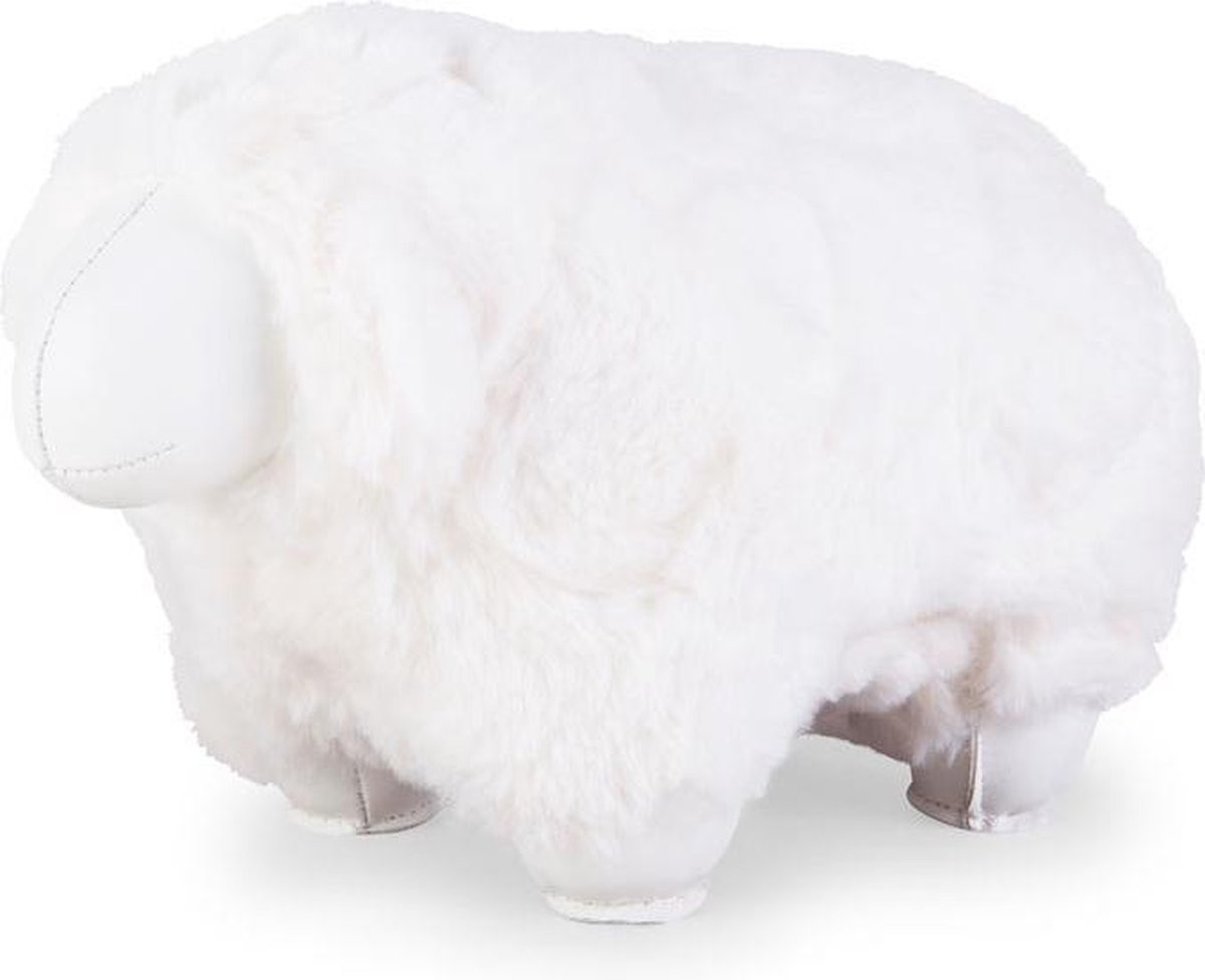 Zuny Boekensteun Schaap Nell - Wit