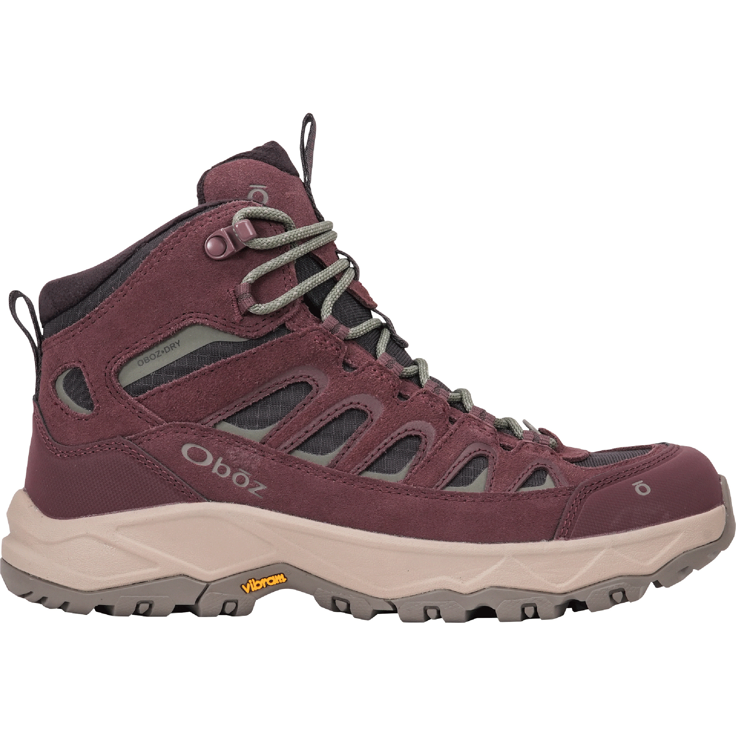 Oboz Sawtooth Ascent Mid Ins Damen Winterschuhe & Winterstiefel rot Größe 40 Trekking Wasserdicht