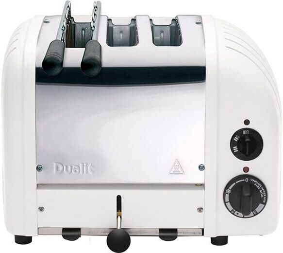 Dualit Classic Vario AWS Combi White 2 + 1 Slot Toaster
