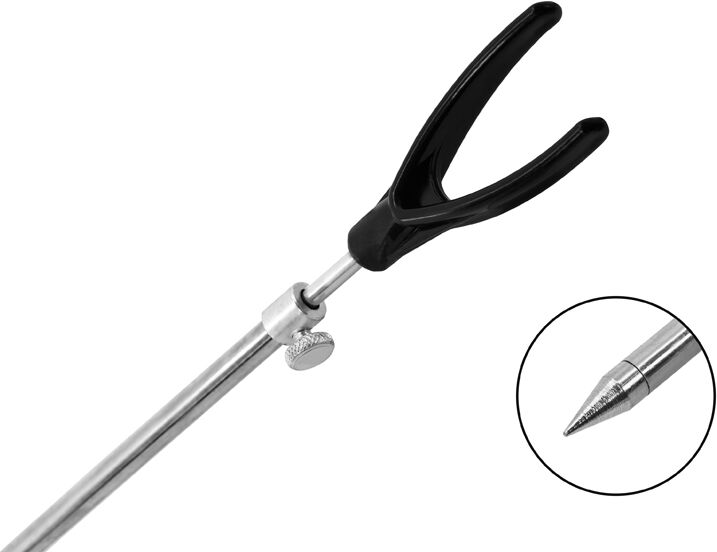 Pique Delphin avec support / arrière 50-90cm Silver, Black, Gray 50-90cm
