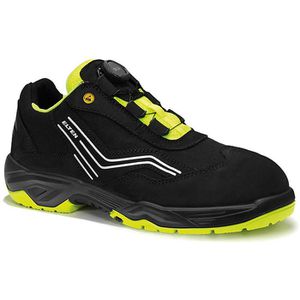 ELTEN Sicherheitsschuhe Ambition BOA Low, ESD, S2, Halbschuhe, Stahlkappe, Nubukleder & Textilmaterial, Gr. 44