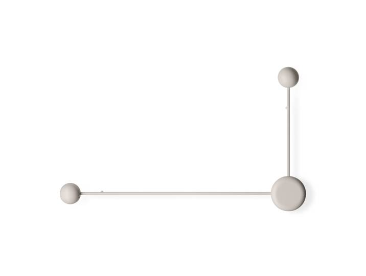 Pin 1694 LED-Wandleuchte, zweiflammig, creme - Vibia - Wohnzimmer - Modern - Metall - Einflammig