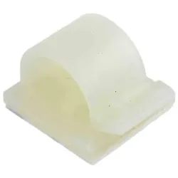 RS PRO, Kabelhalter, Kabelhalter selbstklebend, Kabel-Ø 13.51mm Nylon 25,5 mm x 17.2mm x 25.6mm