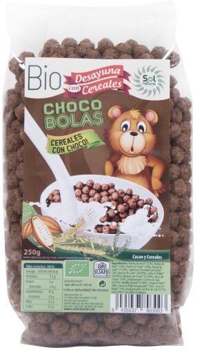 Sol Natural Children cereals Chocolate balls Bio 250 gr 250 gr