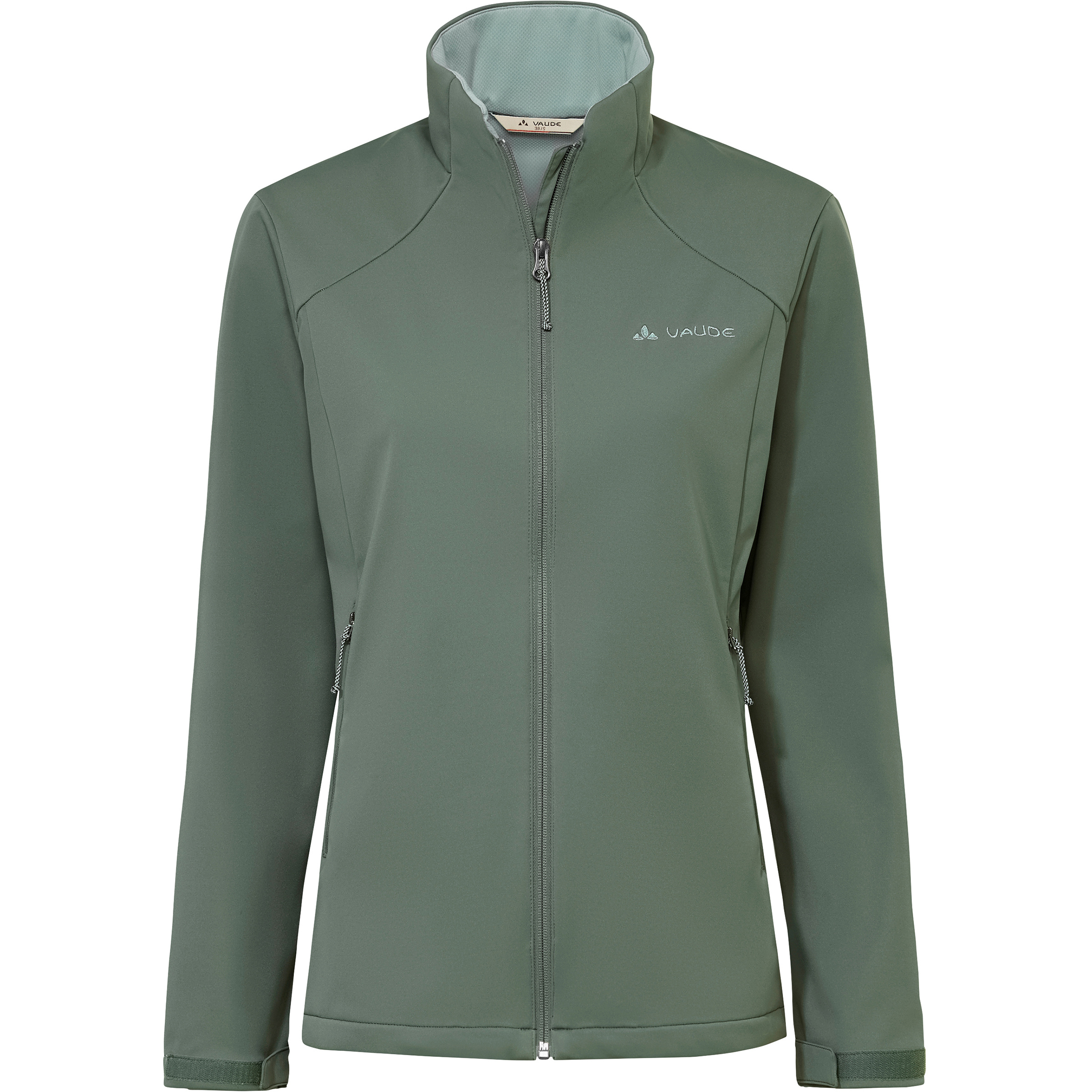 Vaude Everhike Softshell Damen Softshelljacke gruen Größe S Trekking Elastisch Wasserabweisend