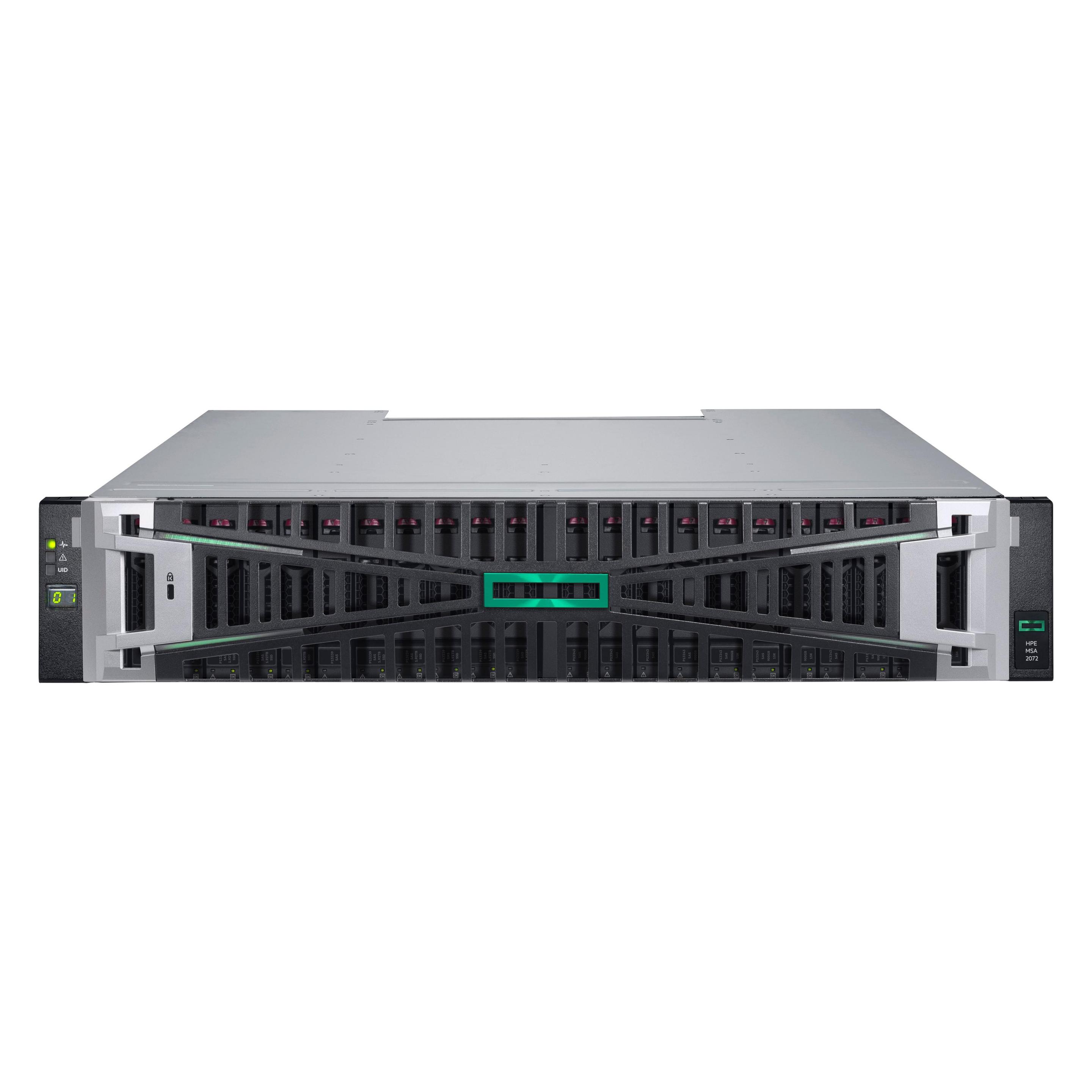 HPE E MSA 2072, 10/25GbE, iSCSI, SFF, Storage (iSCSI) (S2C84A)