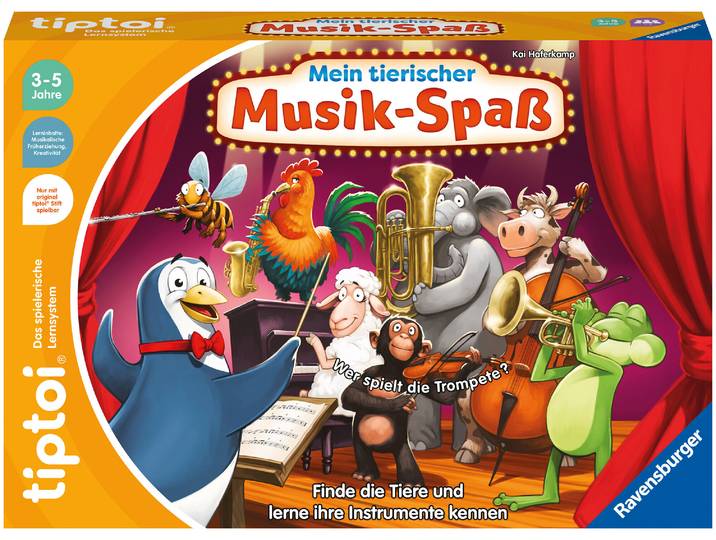 tiptoi® Mein tierischer Musik-Spass (Deutsch) 3+ Jahre