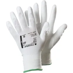 PU-Handschuhe 867 Weiß | 6 Paar pro VPE - 10 (XL)