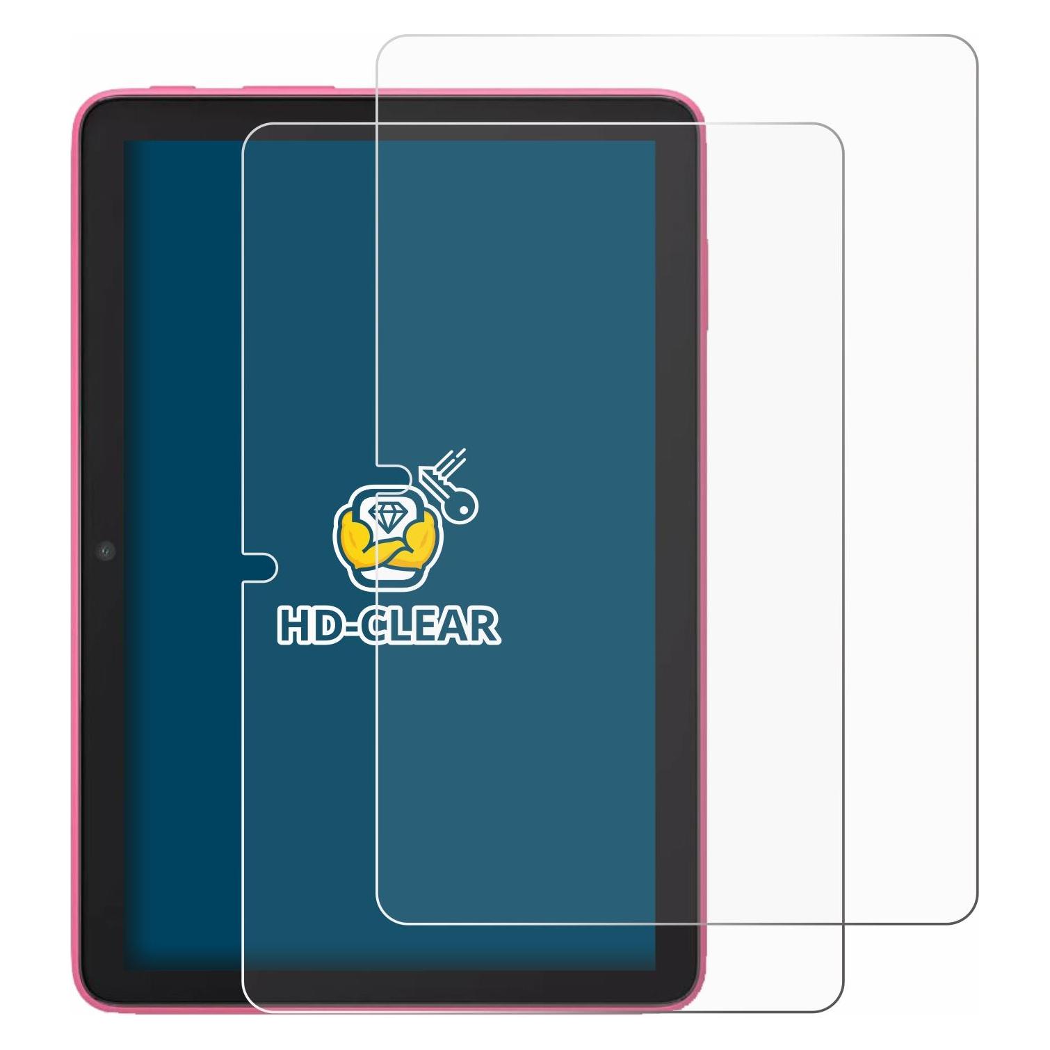 Brotect Schutzfolie für Amazon Fire HD 8 2024 Displayschutz Displayschutzfolie Folie Klar Transparent (2 Stk., Amazon Fire HD 8 2024) (1860861)