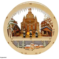 HTI-Living, Weihnachtsbeleuchtung, LED Weihnachtsdeko Dresden Sternsinger