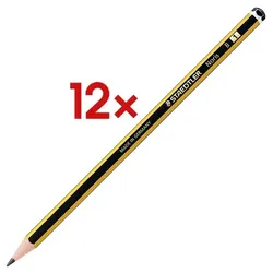 Staedtler 12x Holz-Bleistift »Noris 120« schwarz