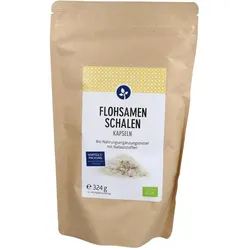 Flohsamenschalen 500 mg Bio Kapseln