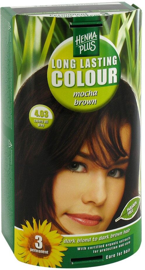Hennaplus Long Lasting Mocha Brown 4,03