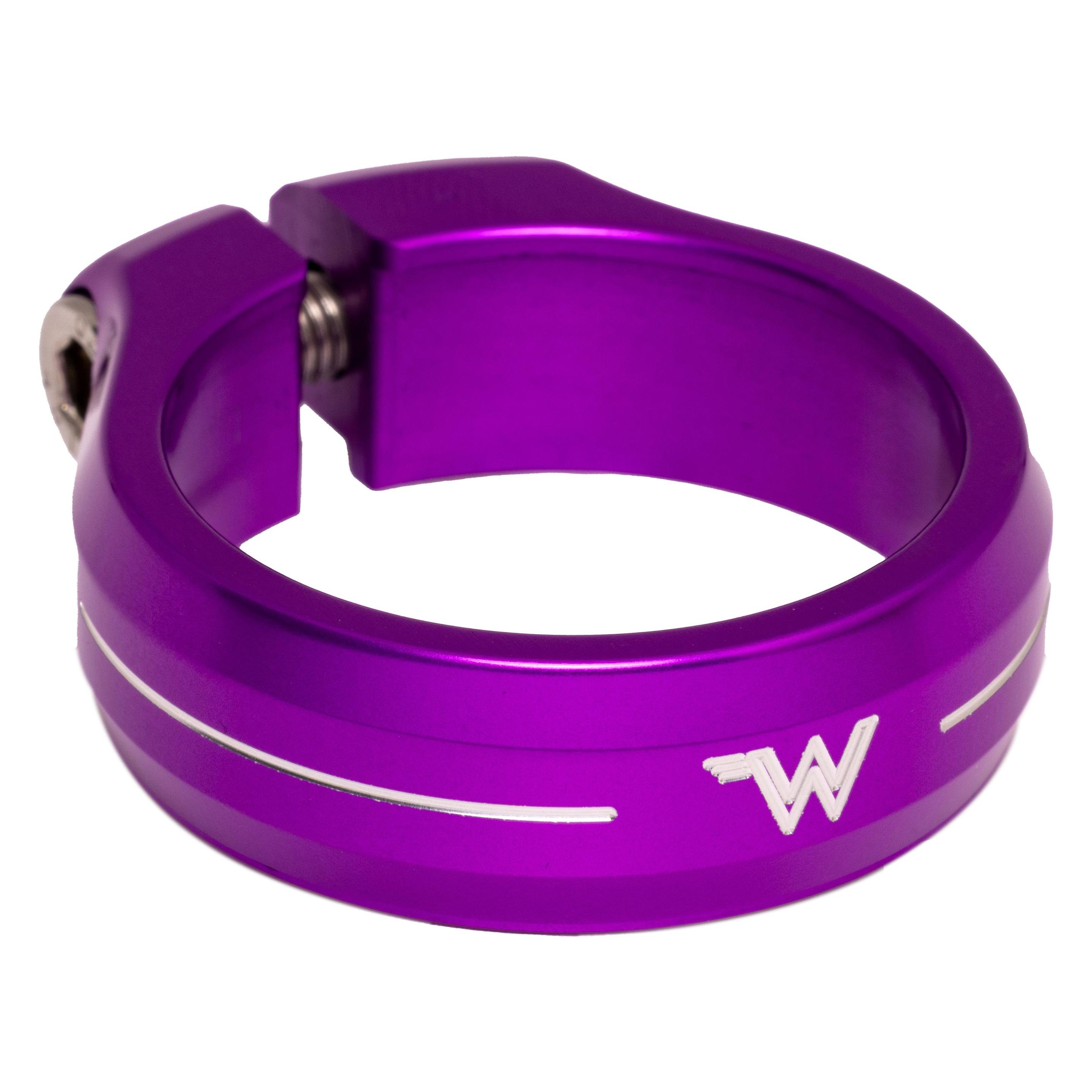 White Industries Sattelklemme, 35.0mm, purple (70538612)