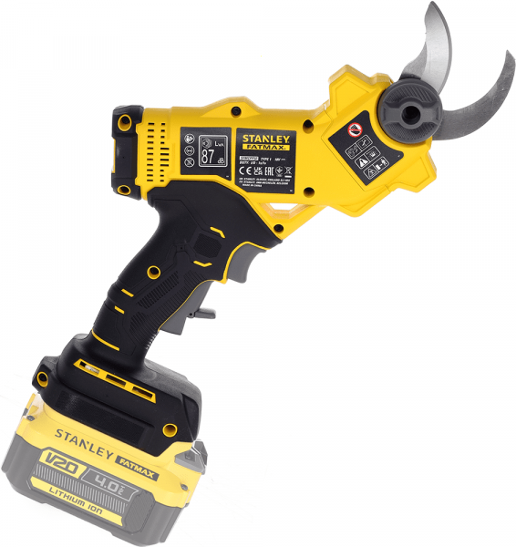 Stanley SFMCPP32M1-QW - Forbice elettrica da potatura - Diametro di taglio 32mm - SENZA BATTERIA E CARICABATTERIA