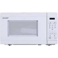 Sharp YC-MS02E, Mikrowelle, Weiss